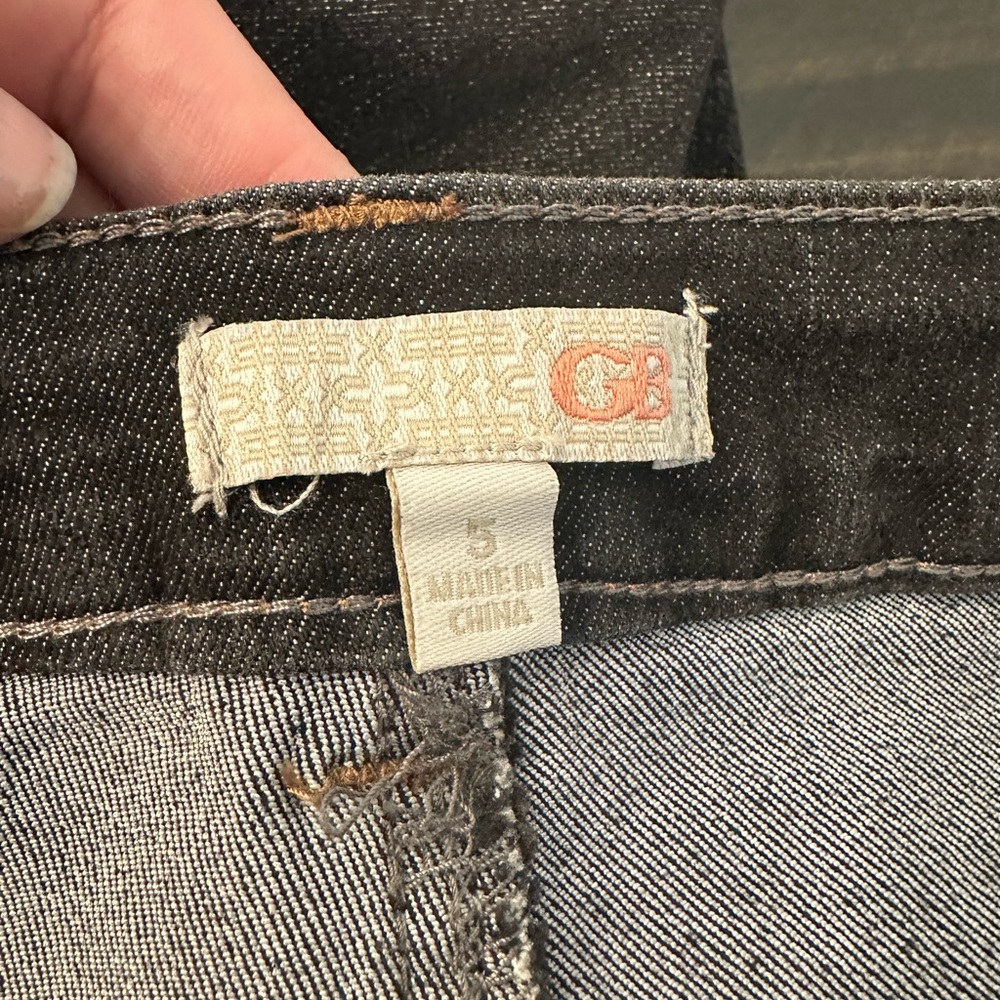 Giani Bernini Dark Gray Straight Leg Jeans - Picture 3 of 3